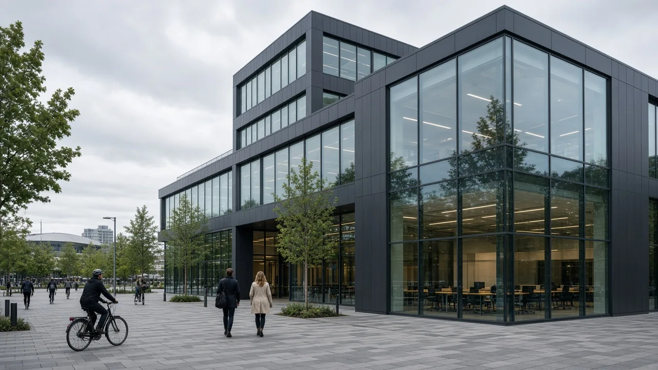 Academiegebouw van CursusNL Projectmanagement bij Jaarbeurs Utrecht waar Ir. Jeroen van Leeuwen cursussen geeft